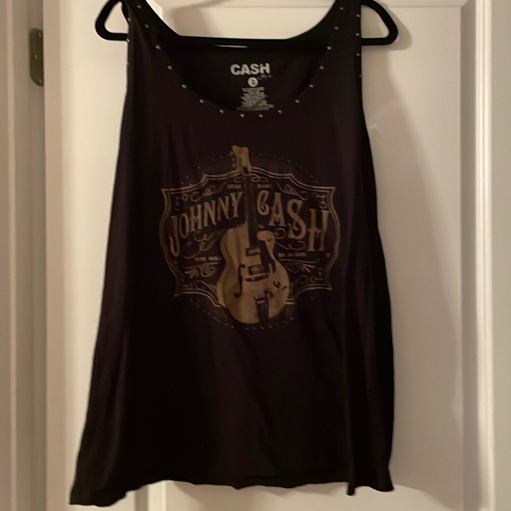 Johnny Cash tank top